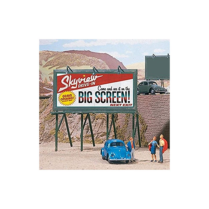 Walthers SceneMaster Cruising Roadside Billboards Train