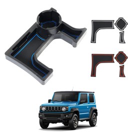 Autorder Center Console Cup Holder Storage Tray Accessories for Suzuki Jimny 2019-2025 JB64W JB74W MT Models