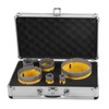 LFGUD Diamond Hole Saw Kit, 6-Piece Diamond Core Drill Bits