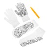 Vaguelly Overnight Gloves for Foot Massage Reflexology Chart Socks Trigger