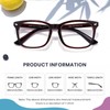 Cyxus Blue Light Blocking Computer Glasses Retro Clear Lens Eyeglasses
