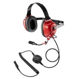 Arrowmax AHDH0032-RD-AX Noise Cancelling Headset Compatible with Motorola Radios XPR 3500e XPR 3300e XPR 3500 XPR 3300 XPR3500e XPR3300e XPR3500 XPR3300 XPR DGP8050e Elite Radio