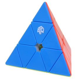 Bukefuno GAN Pyraminx M Magnetic 3x3 Cube Speed 3x3x3 60 Magnets stickerless Cube Pyramid Enhanced