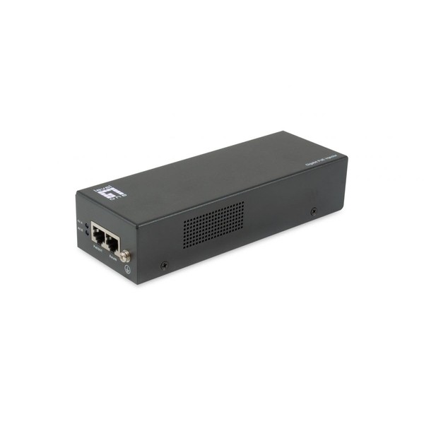 LevelOne POI-5003 Gigabit PoE Injector 802.3 af/at/bt 90W