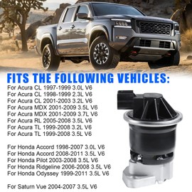EGV658 EGR Valve For Honda Accord 1998-2007, For Pilot 2003-2008, Ridgeline 2006-2008, For Odyssey 1999-2011, For Acura CL 1997-2003, MDX 01-09, RL 05-08, TL 99-08, For Saturn Vue 04-07