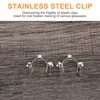 IMCCZONY 2pcs 24# Stainless Steel Clip Keck Clamp for 24/29