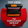 The Luggage Wrap - Small, Durable, Red Water-Resistant Luggage Cover