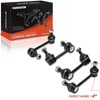 A-Premium Set of 4, Front & Rear Sway Bar Link
