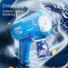 Unbranded Fully Automatic Space Bubble Machine Gun Rocket 10 Hole