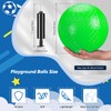 Hanaive 6 Pcs Playground Ball 10 Inch Kickballs Dodgeball Rubber