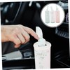 OATIPHO 3pcs Car Tissues Cylinder Box Stylish Travel Facial Wipes