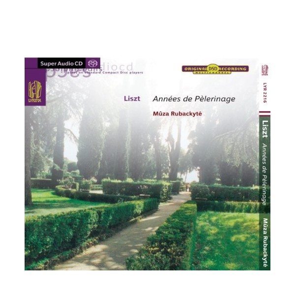 Annees De Pelerinage by Muza Rubackyte [Audio CD]