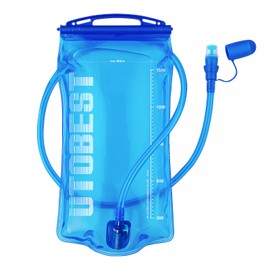 UTOBEST Water Bladder,Hydration Bladder 1 L 1.5 L 2 L 3 L Water Bladder for Hiking Backpack, BPA Free, Leak Proof Water Reservoir for Running Cycling