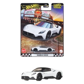 Hot Wheels JBL11 Boulevard Maserati MC20 Ride On Toy, Mini Car, Ages 3 and Up, White