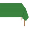 RCFFDL Green Plastic Tablecloth (2 Pack), 54 x 108 inch