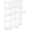 Caja de Almacenamiento de Cajones para Gafas Soporte de Acrílico