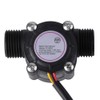 Keenso Sensor de flujo de agua DN15 G12, sensor de