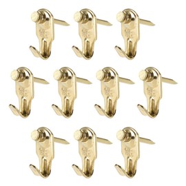 sourcing map Picture Hangers, Picture Hangers, Hanging Hooks Set with Nails, Holds 10 lbs