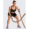 SYROKAN Sujetador Deportivo de Entrenamiento Ajustable en la Parte Delantera