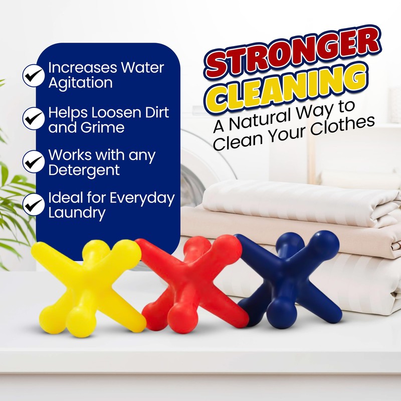 Washin-Jax Laundry Agitation System Ball | Boost Unlimited Washes