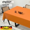 ANRO Oilcloth Tablecloth, Washable, Oilcloth, Garden Tablecloth, Outdoor, Indoor, 100