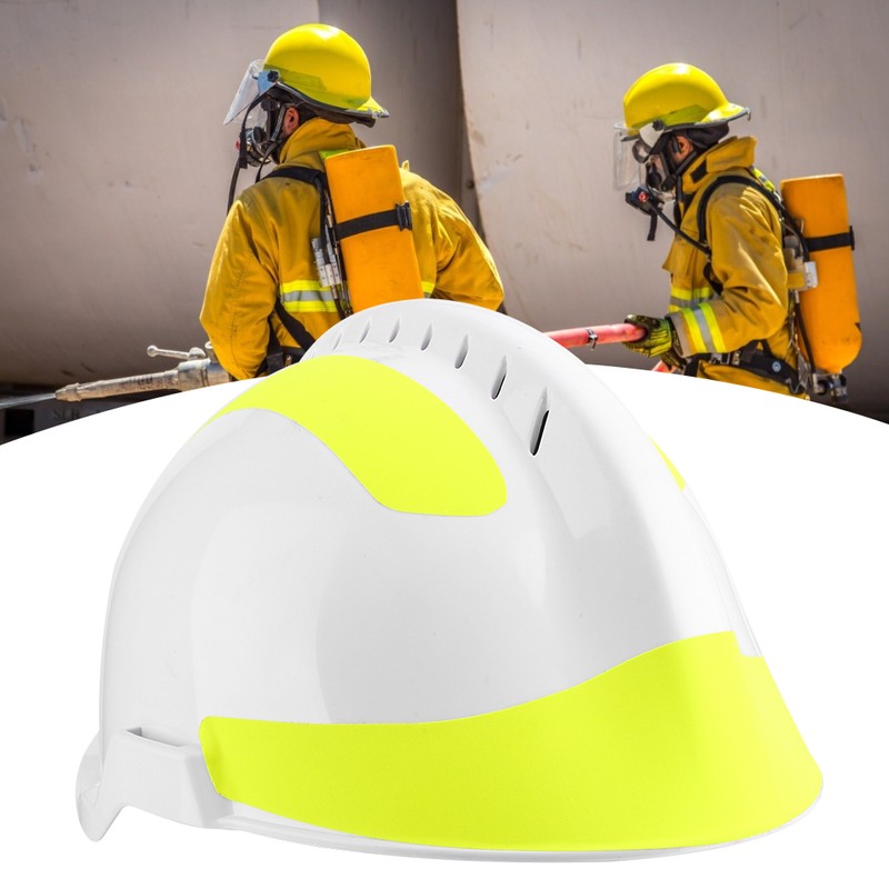Fire Fighter Safety Helmets Anti Impact Protective Workplace Emergency Rescue