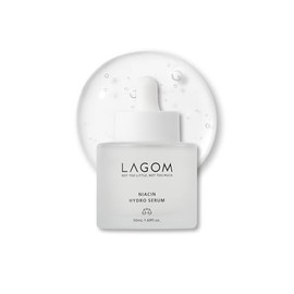 LAGOM Suero Hidro De Niacina 5% De Niacinamida Hierbas Verdes Cuidado De Poros Piel Opaca Hidratación Intensa E Iluminadora Cuidado De La Piel Coreano Probado Contra Irritaciones 50 Ml