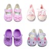 Set di 4 paia di scarpe per bambola, 35-45 cm,