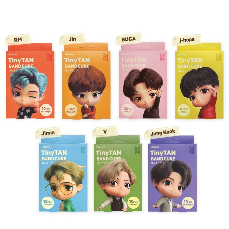 TinyTANばんそうこう Dynamit 10枚入り 絆創膏 ダイナマイト (j-hope)