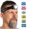 Foxelli USB-C Rechargeable LED Headlamp – Super Bright, Lightweight Head