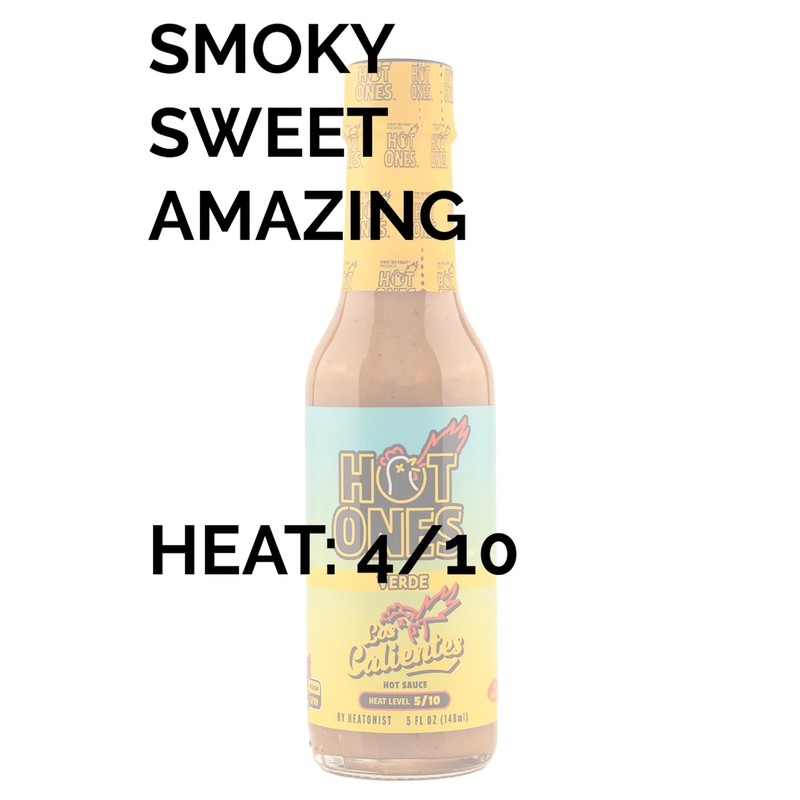 Hot Ones Los Calientes Verde Hot Sauce Made With Natural