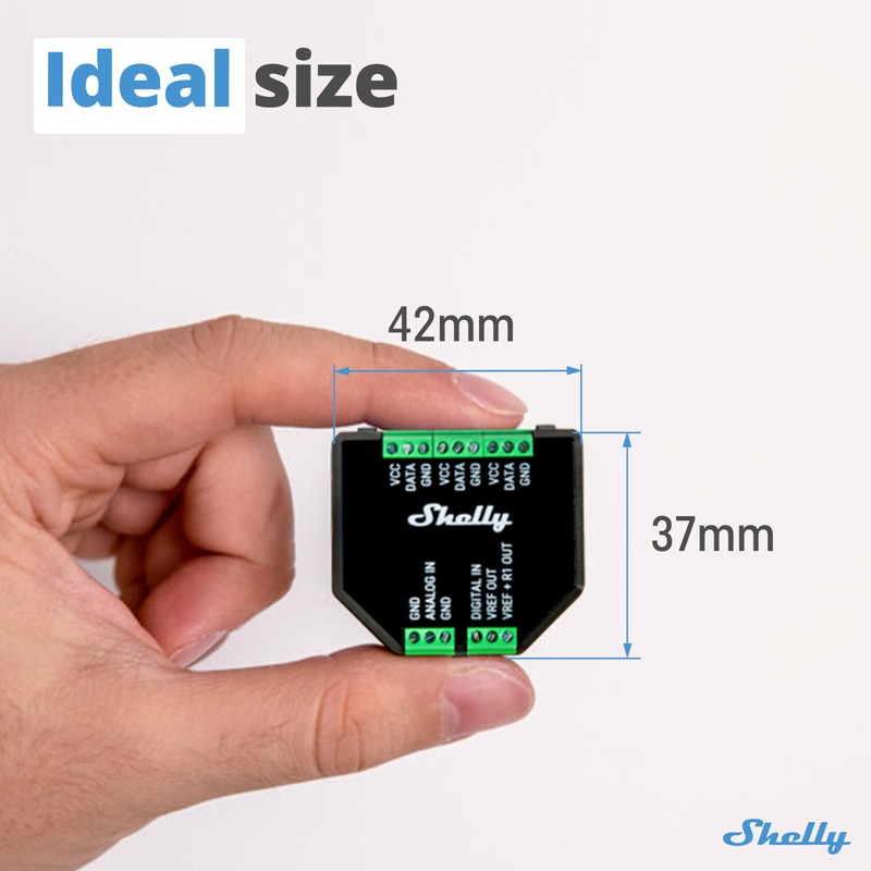 Shelly Plus Add-On | Wi-Fi & Bluetooth Add-On for Shelly