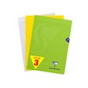 Clairefontaine Mimesys 293101AMZ Set of 3 Notebooks, 24 Sheets, DIN