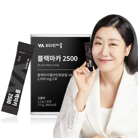 Vitamin Village [1 month supply] Vitamin Village Peruvian Pure Gelatinized Black Maca 2500 30 packets, 1 unit / [1개월분] 비타민마을 페루산 순수젤라틴화 블랙마카 2500 30포, 1개