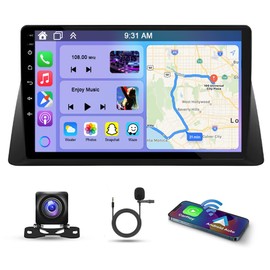 4G+64G Car Stereo for Honda Accord 8th 2008-2013 with Wireless Carplay & Android Auto, 10" Touchscreen Android 13 Double Din Car Radio Head Unit w/GPS Navi Bluetooth WiFi Mirror Link Backup Camera
