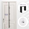 SWTYMIKI Over Door Hat Rack - 3 Packs Metal Hanging