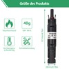 Witproton 30A Solar Waterproof Fuse Holder Solar Fuse IP68 Waterproof
