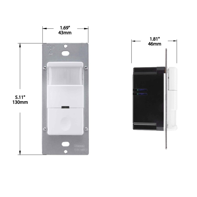 Motion Sensor Light Switch - 2 Packs Occupancy and Vacancy