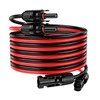 OWINUSTECH 16Ft SolarCable SolarExtension Cable,10AWGSolar Panel ExtensionCable with Female and