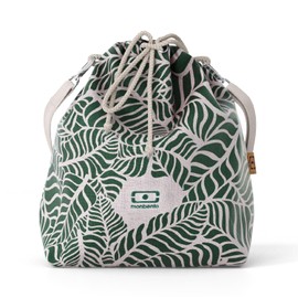 monbento - MB Fresh Jungle - Cool Bag with Strap - Insulated Lunch Bag - Green