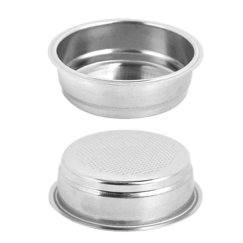 Coffee Filter Basket Stainless Steel Strainer, Cup 51mm Single Layer