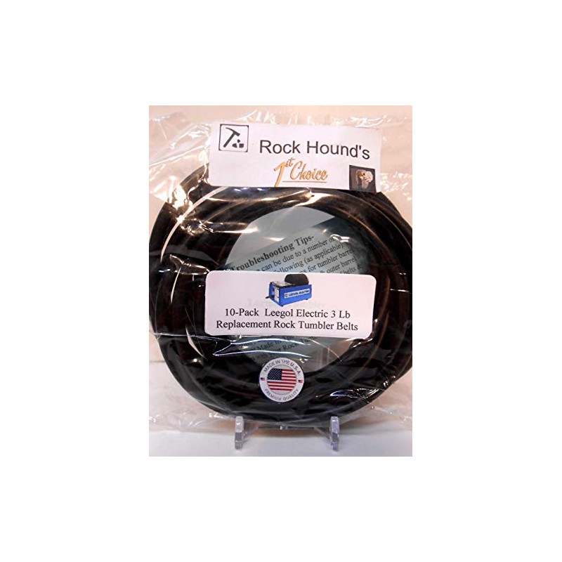 Rockhound's 1st Choice Replacement Drive Belts for Leegol Electric Single