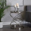 Deco 79 Marble End Accent, Side Table 20" x 20"