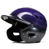 Boombah DEFCON Metallic Gloss Fade Batting Helmet NOSCAE Metallic Purple/Metallic