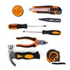 GARDENERA Essential Small Homeowner 9-Piece Tool Set General Household Basic