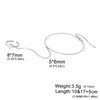 UNIFT Hand Chain Bracelets for Women Set Stainless Steel Adjustable