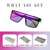 FAA'N Square Trendy Oversized Polarized Sunglasses Womens Men Shades Goggle
