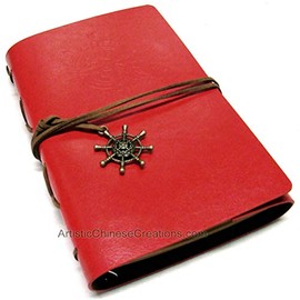Chinese Stationary Chinese Journal - Compass - Red (Unlined)