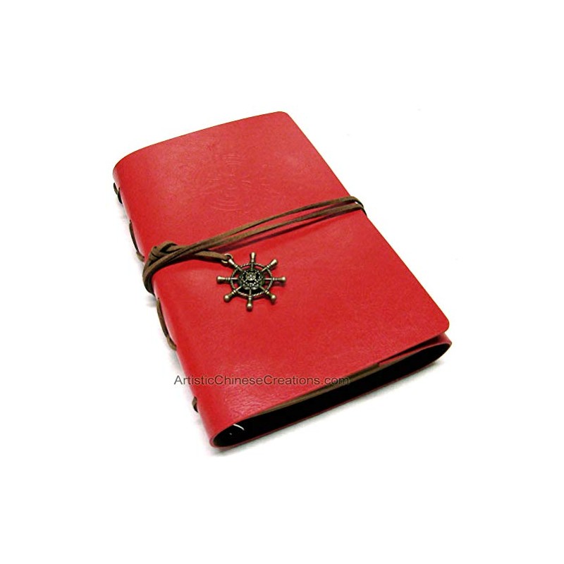 Chinese Stationary Chinese Journal - Compass - Red (Unlined)