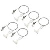 sourcing map 5Pcs Adjustable Picture Hanging Wire Kit 1.5m x